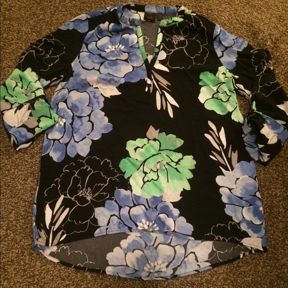 3/4 sleeve casual top